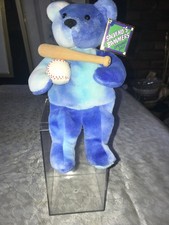 Salvino's Bammers SAMMY SOSA Tie Dye BLUE BEAR Bonus DISPLAY CASE Baseball  BAT