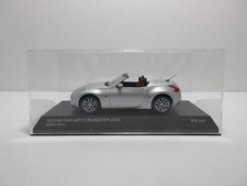 Kyosho Nissan Fairlady Z Roadster Z34 1/43 Mini Car Silver 14Y+ JAPAN
