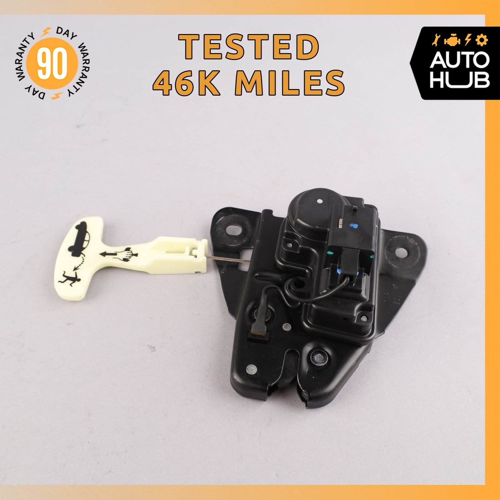 Maserati Quattroporte SQ4 M156 Trunk Lid Latch Lock Emergency Handle OEM