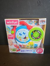 MAGIC LIGHT DJ MIXER BY WINFUN BEAT BOP BABY Age 6 Months Up New Toy, Music