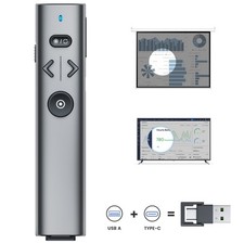 2.4GHz Presentation Wireless Presenter Remote Powerpoint Laser Pointer Clicker