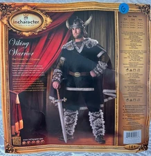 Viking Warrior Costume by Incharacter size Adult XL