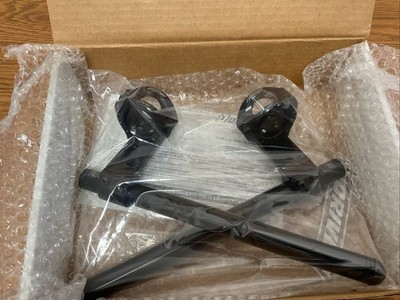 DRIVEN RACING Halo Clip-On Handlebar 37mm Black DHCLOR37BK