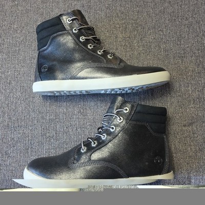 Timberland Dausette Women s Black Leather Ortholite Boot A1QIV Size 10