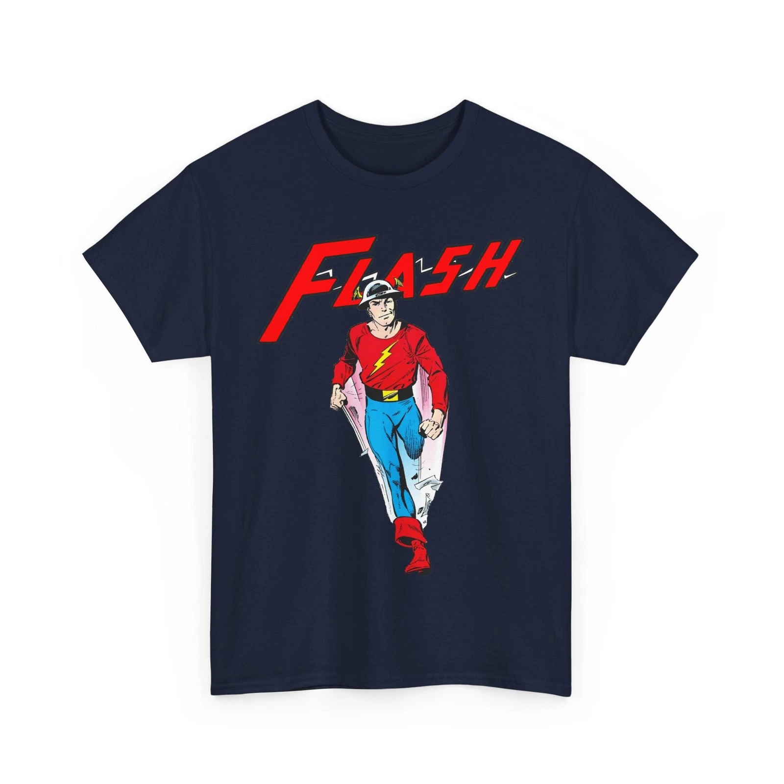 Golden Age Flash T-Shirt - John Byrne Art - DC Comics - Jay Garrick - JSA