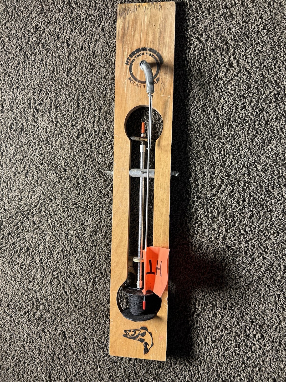 HT Enterprises Ice Fishing Polar II 2  Tip-Up  Husky Series 