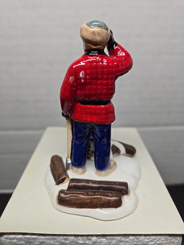 DEPT 56 The Original Snow Village "Woodsman and Boy" 2er Set 5130-6 - Bild 9 von 11