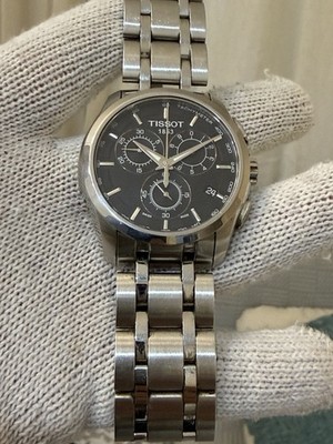 Tissot Couturier Chronograph T035617 A Men's Quartz Watch Sapphire Crystal 41mm