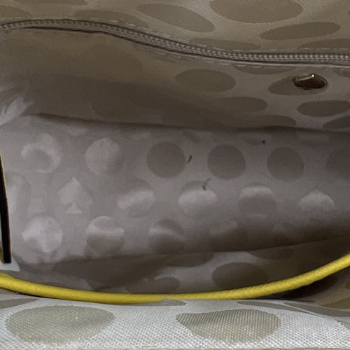 Kate Spade 100% Cow Leather Crossbody Bag Yellow - Picture 6 of 16