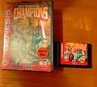 ETERNAL CHAMPIONS - 1993 Sega Genesis Fighting Game in Original Case