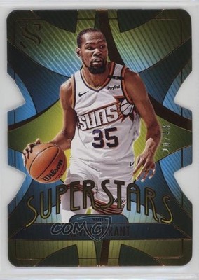 2024-25 Panini Silhouette Superstars Die-Cut Bronze 20/49 Kevin Durant #13 7y2