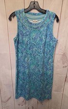 Talbots Women's Size S Petite Blue Dress