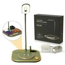 Led Desk Lamp Qi Wireless Charger – 3 in 1 Wireless Charger for Green