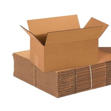 BOX USA 14 x 8 x 6 Corrugated Cardboard Boxes, Medium 14"L x 8"W x 6"H, Pack ...