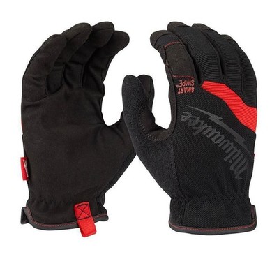 1 Pair Durable Milwaukee Free-Flex Work Gloves Smart Swipe