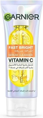New Garnier Skinactive Fast Bright Vitamin C Serum Cleanser Facewash 100ml