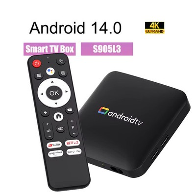 Android Smart TV Box Ultra HD 4K 2GB 16GB H96 Max Media Player WLAN BT Google Vo