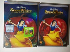 New Sealed 2009 Snow White and the Seven Dwarfs Deluxe Edition DVD 2 Disc Set