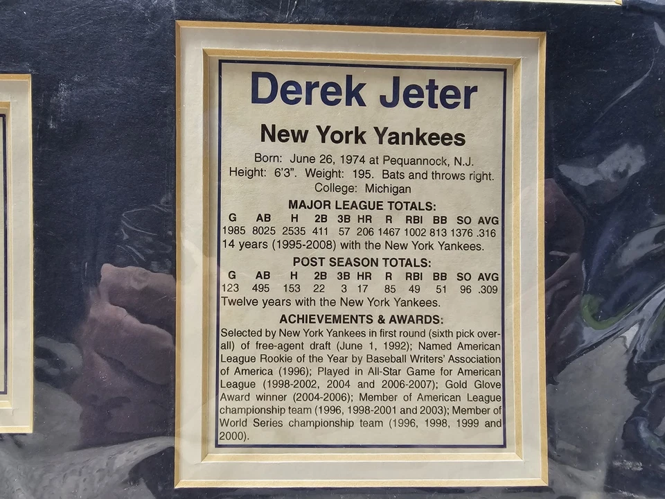 Derek Jeter New York Yankees MLB 2008 Photo In 11x14 Matte NIP - Image 4 of 4