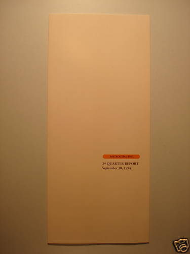 Microcom, Inc. 1995 2Q Geschäftsbericht - Bild 1 von 1