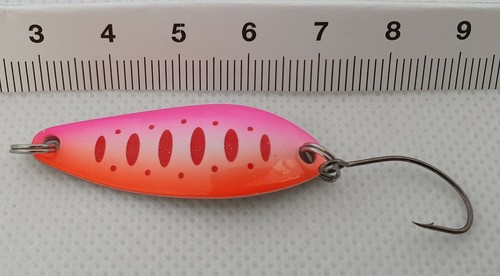 UV 5x 5 g Japanblinker+ 5 Snaps Trout Spoon Set Forellenblinker Schlepplöffel - Bild 5 von 7