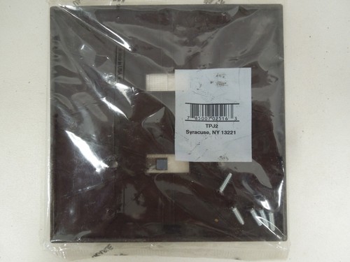 Pass & Seymour Lot of (10) Brown Nylon device plates - NEW - No box - Picture 3 of 5