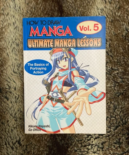 How To Draw Manga: Ultimate Manga Lessons *VOLUME 5* 1ST PRINTING *2006* Book