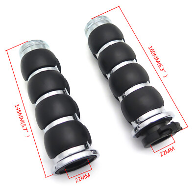 For Kawasaki Mean Streak Drifter Classic- Chrome Flat Top 7/8