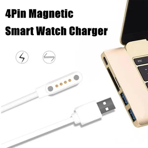Magnetic Charger Charging Cable 2Pin Distance For Smart 2025UK Access Watch E3O8 - Bild 8 von 14