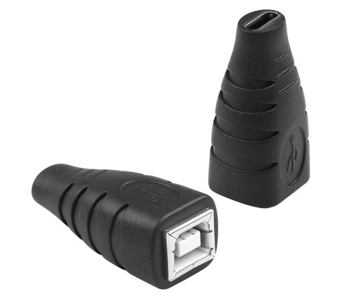 USB C to USB B 2.0 Extension Printer Data Adapter 480Mbps | Female to Female - Picture 3 of 8