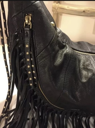 💝 OrYANY Angie Shoulder Bag Color Black RARE - Picture 9 of 20