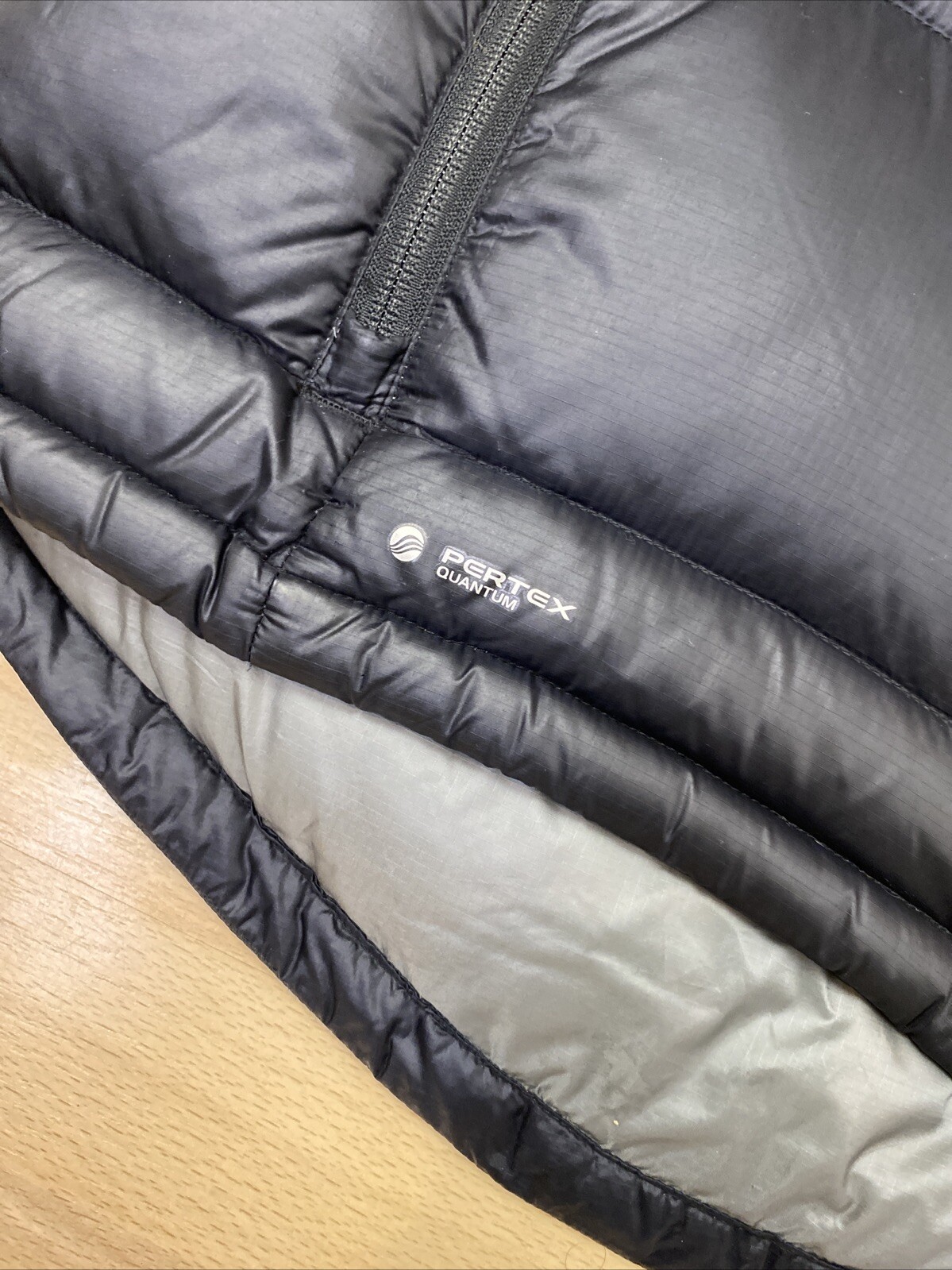 Rab Mens Neutrino Down Zip Puffer Vest Gilet Pertex Quantum Black Size XL image 5