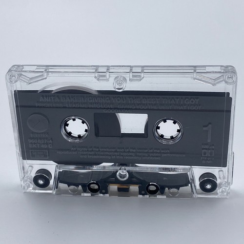 Anita Baker, Giving You The Best That I Got Cassette (Elektra, 1988) Tape - Picture 5 of 9