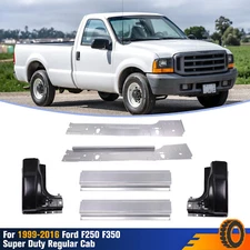 Rocker Panels Cab Corners For 99-16 Ford F250 F350 F450 2 Door Regular Cab new