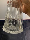 GLASS CRYSTAL DECANTER LINE DETAILS GREAT TOPPER 14" X 4" maybe Atlantis — photo 8