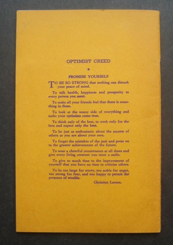"Friend Of The Boy" Activities By Optimist International Being the Program 1936 - Picture 7 of 7
