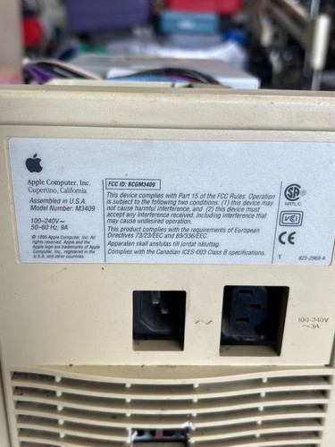 Apple M3409 Power Macintosh Computer 8500/180 Desktop Power PC READ - Afbeelding 4 van 7