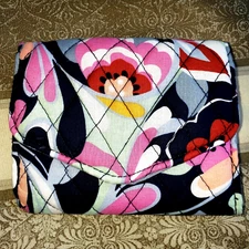 Vera Bradley RFID Mini Tri-Fold Wallet Mod Paisley Pattern
