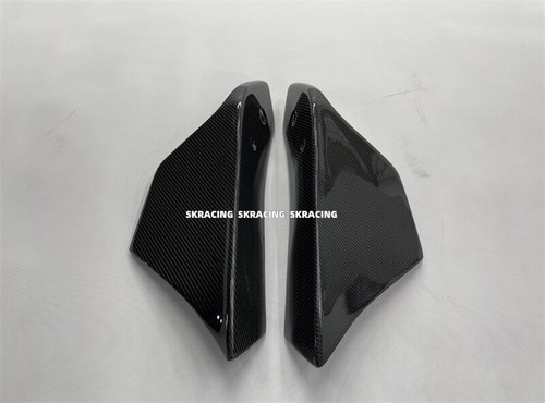 Delantales labiales divisores de parachoques trasero de fibra de carbono para Toyota Supra A90 A91 MK5 20-23 - Imagen 7 de 13
