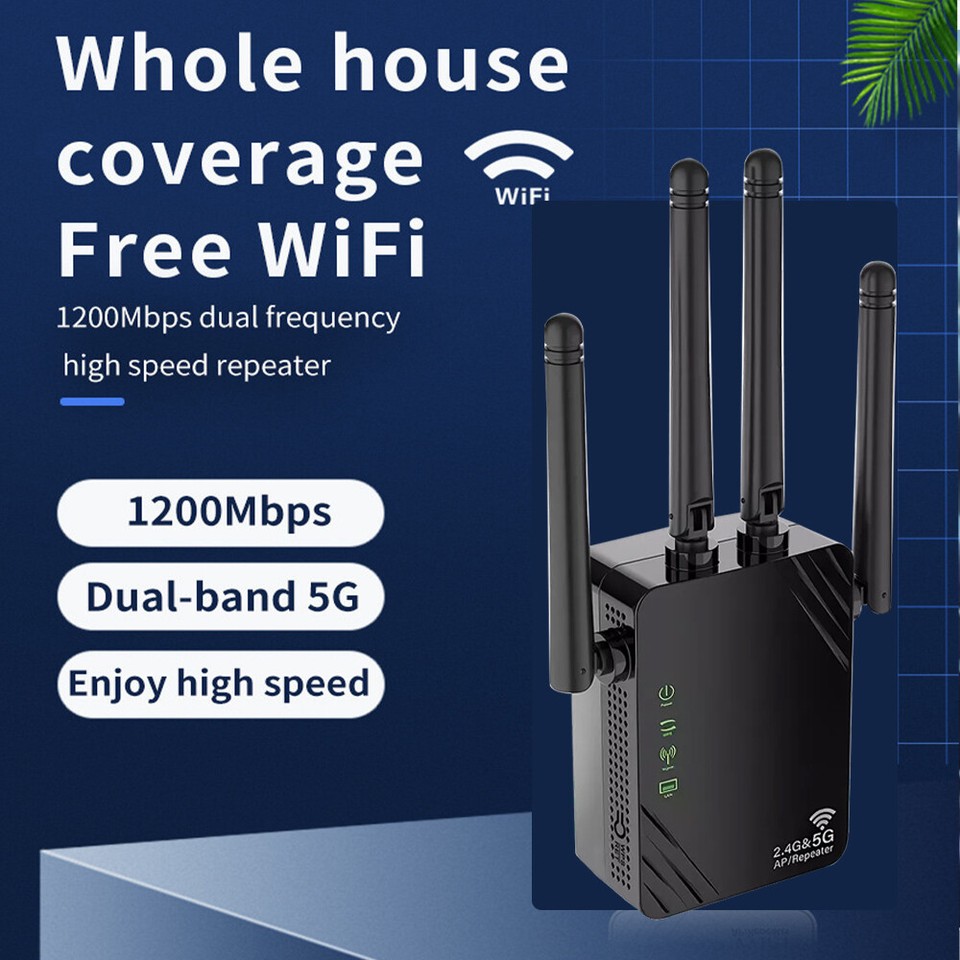 WIFI SIGNAL EXTENDER Range Repeater Booster 300Mbps Internet Amplifier - Foto 13