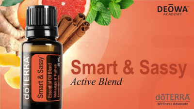 doTERRA SMART & SASSY 15ML ESSENTIAL OIL BLEND BROKEN SEAL UNUSED