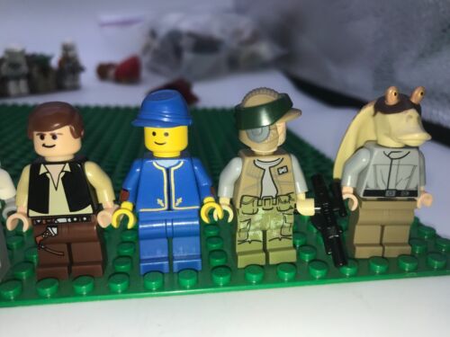 Lego STAR WARS MINIFGURE LOT OF 10 AUTHENTIC LOT A - Picture 2 of 9