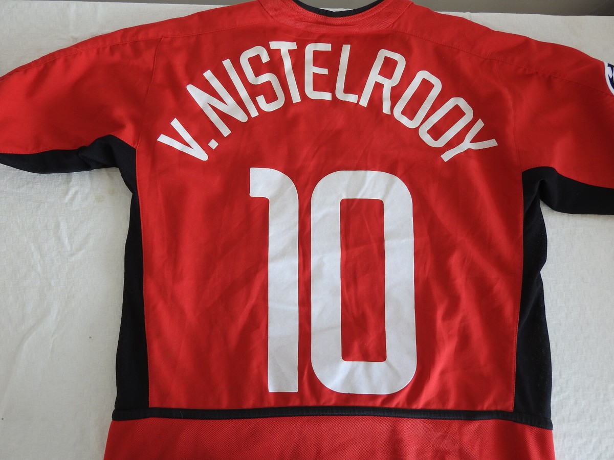 ウェア Nike Manchester United V. Nistelrooy 10 2002-04 Manchester United Home Shirt v.Nistelrooy #10