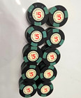 LOT 100 EL CONQUISTADOR HOTEL CLUB $5 Casino Poker Chip FAJARDO Puerto Rico HC — photo 2
