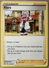 Pokémon TCG Klara Chilling Reign 145/198 Regular Uncommon