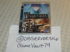 Valkyria Chronicles (Sony PlayStation 3, PS3) NEW  Factory SEALED