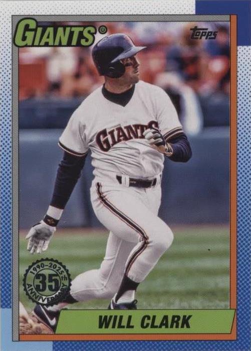 2025 Topps Series 1 - Will Clark #T90-97 - 1 of 1