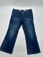 Anthropologie Pilcro and the Letterpress Stet Jeans Womens Size 29 Dark Denim