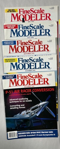 Lot of "39" Vtg '94 '98 '99 '02 '03 '04 Fine Scale Modeler Hobby Magazine (A15) - Picture 2 of 7