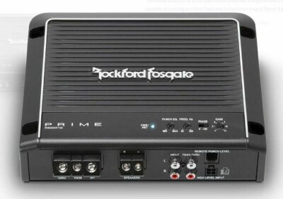 Rockford Fosgate Prime R500X1D 1-Channel Class D Car Mono